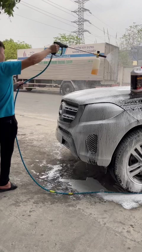 Nước rửa xe bọt tuyết chuyên dụng Car Shampoo 5L cho ô tô xe máy