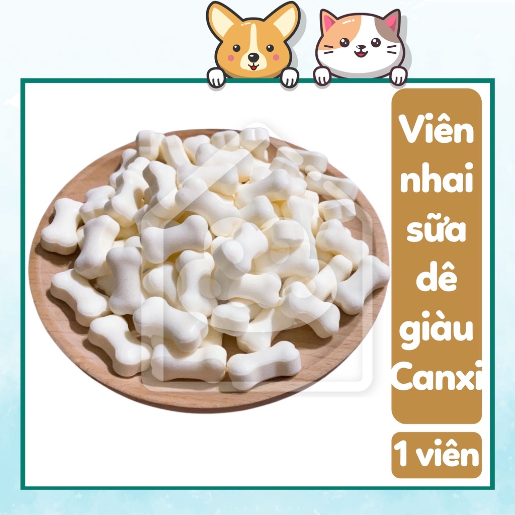 Xương sữa dê Goatmilk's Formula cho chó mèo hamster giàu canxi - Bivido