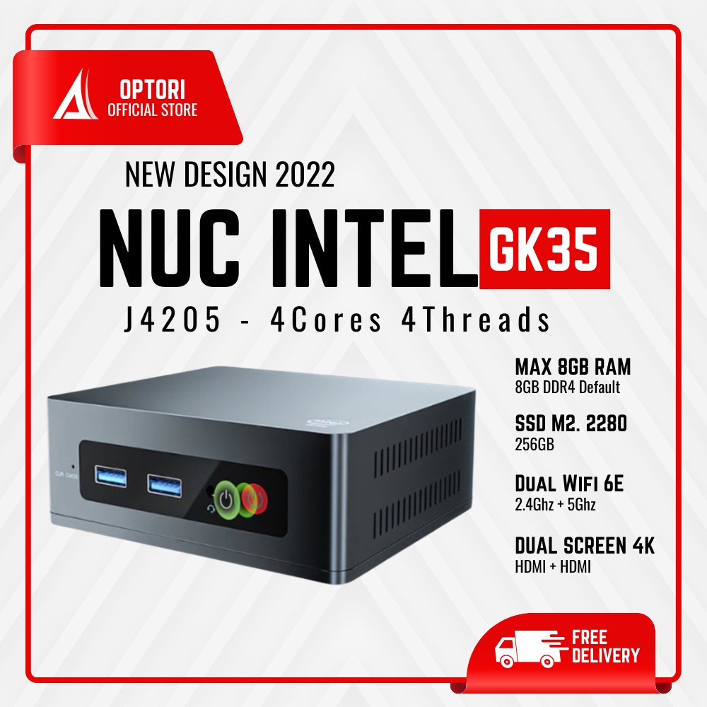 Máy tính để bàn – Máy Server – Mini PC NUC GK35 Intel J4205 RAM8GB ROM256GB