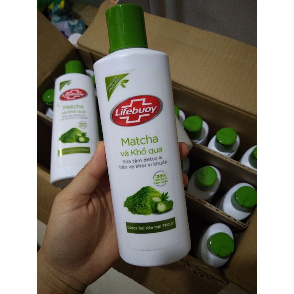 SỮA TẮM LIFEBUOY DETOX MATCHA VÀ KHỔ QUA - CHAI 200GR | BigBuy360 - bigbuy360.vn
