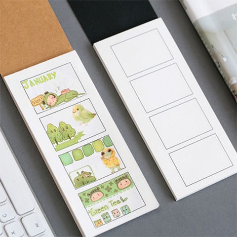 Giấy vẽ chì - vẽ truyện tranh có khung sẵn - postcard có khung