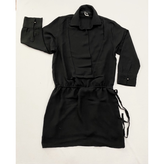 Đầm vải voan dây rút eo Ninomaxx  - Thanh lý vnxk