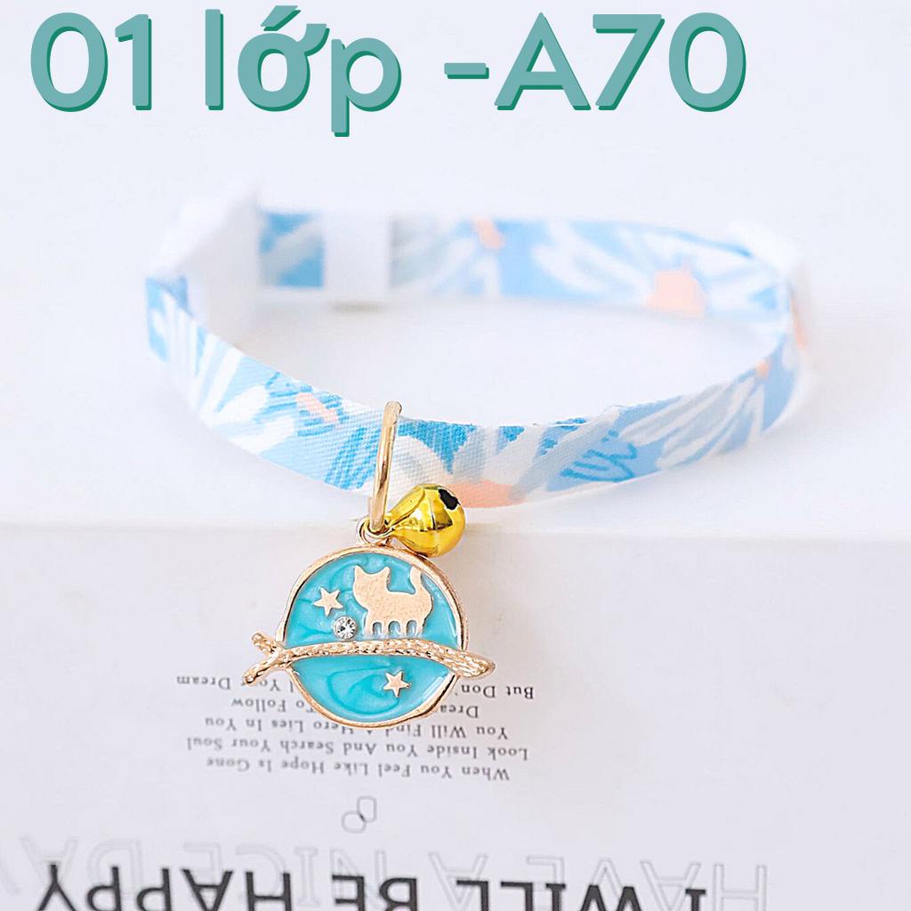 [HOẢ TỐC] Vòng cổ thú cưng cho chó mèo gắn chuông kèm charm xinh yêu