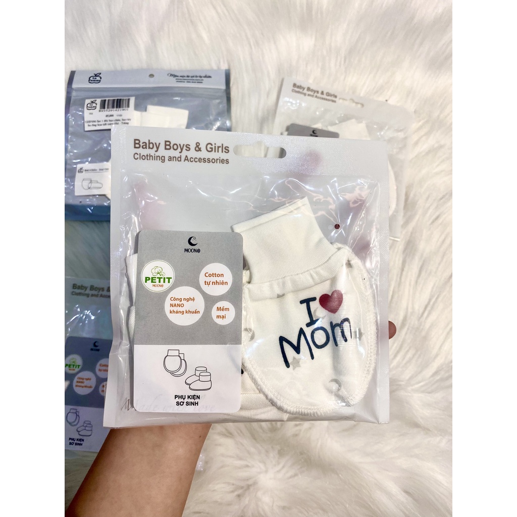 SET MŨ BAO TAY BAO CHÂN MOON@ CHẤT VẢI PETIT SIÊU MÁT