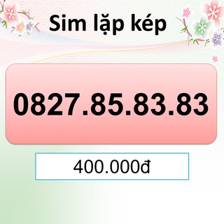 Sim số đẹp