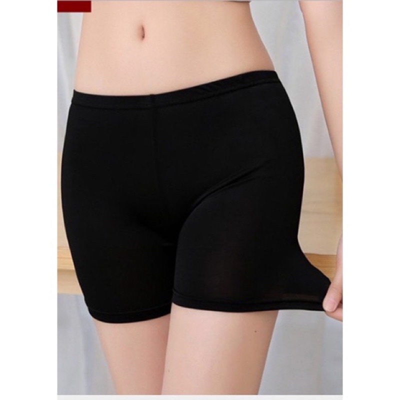 Quần đùi mặc trong váy chất cotton