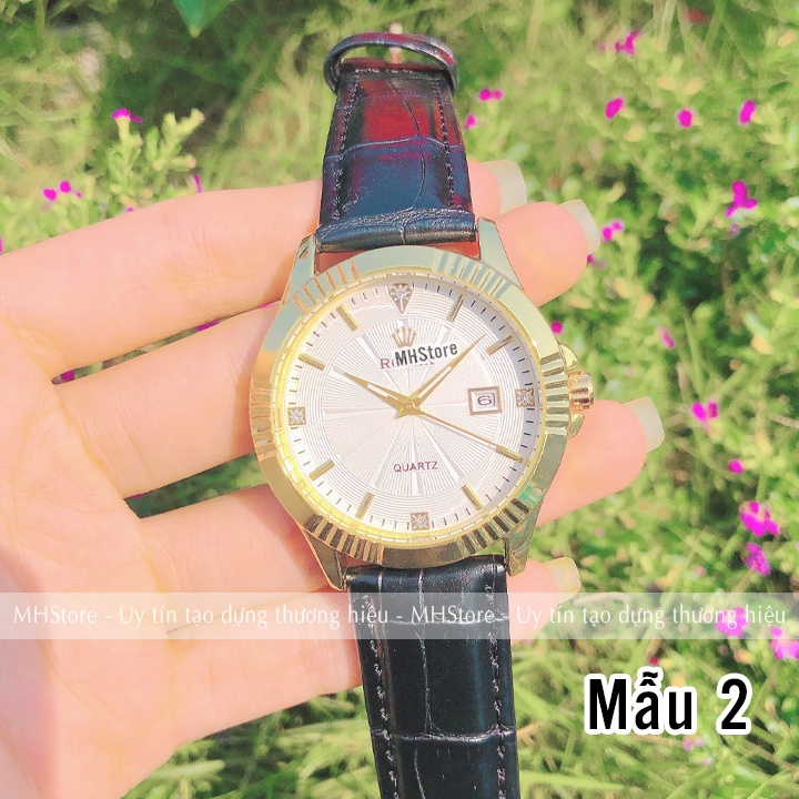 Đồng hồ nam RL 9261 dây da cao cấp chính hãng, tích hợp có lịch ngày, đẹp giá rẻ sang trọng [Tặng thêm pin] | BigBuy360 - bigbuy360.vn