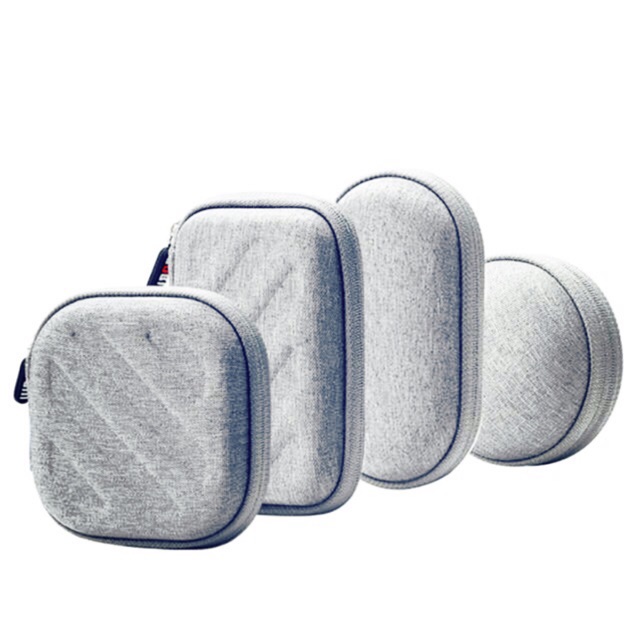 Túi Đựng Tai Nghe/ Vape/ Cáp Sạc cao cấp chống shock chống nước, loại cứng, sợi polyme