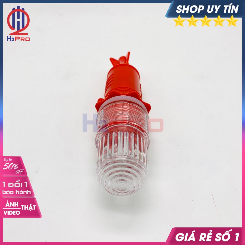 Đèn Chớp Cảnh Báo Vỏ Đỏ-Nháy Đỏ Chống Nước Tặng Pin Đại, Đèn Báo Hiệu Tàu Biển, Thu Hút Khách Hàng Cao Cấp-H2Pro Audio