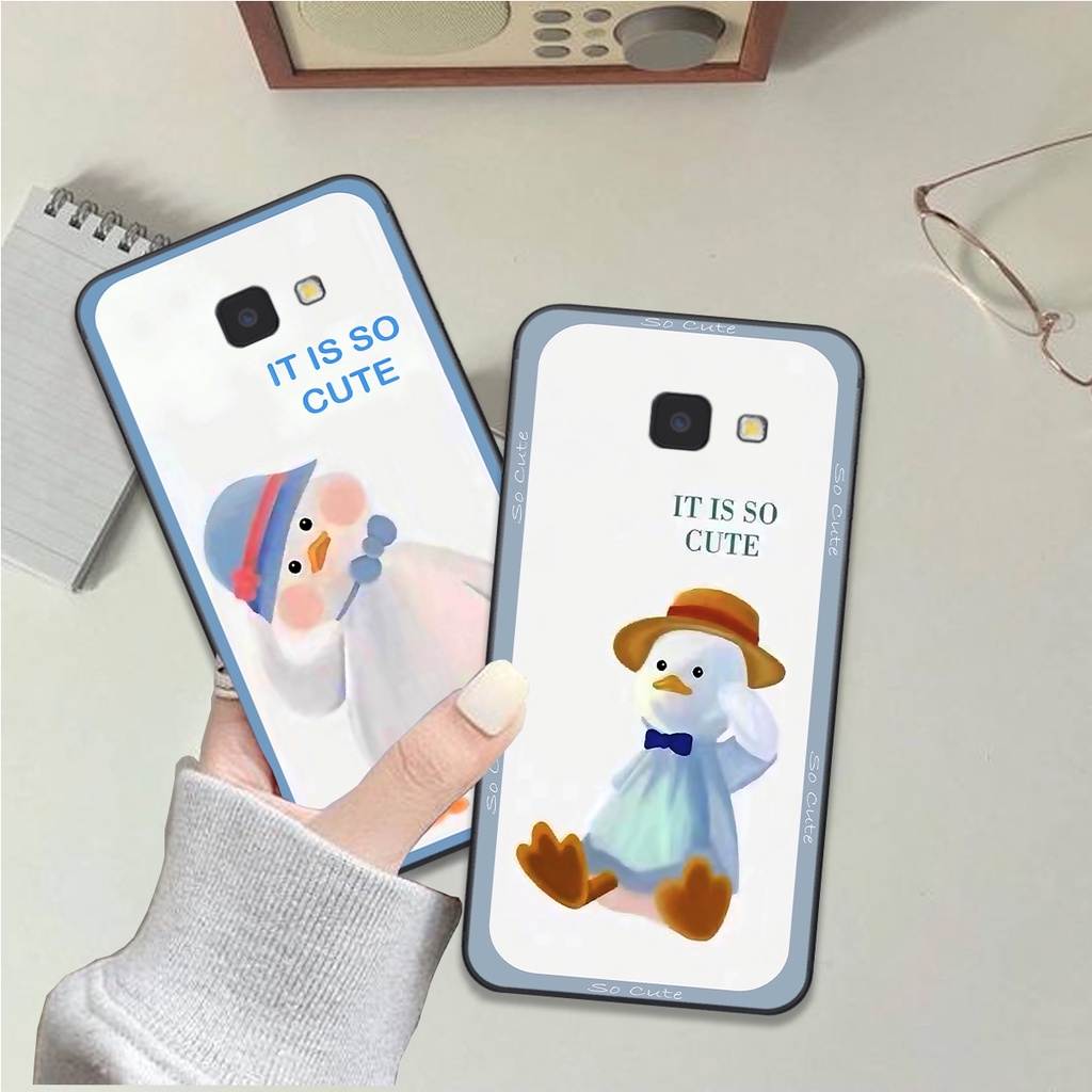 Ốp Samsung J4 Plus / J4 Core / J4+ bộ hình cute dễ thương gấu thỏ xinh xắn vẽ tay lạ mắt