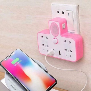 Ổ cắm điện 4 cổng cắm và usb - SA0013