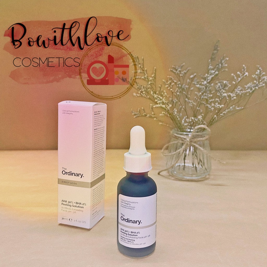 Tẩy Da Chết The Ordinary AHA 30% + BHA 2% Peeling Solution