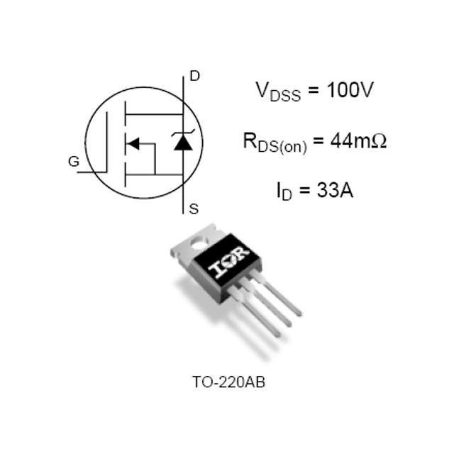 (1 con) - MOSFET IRF540 IRF540N kênh N TO-220 33A 100V