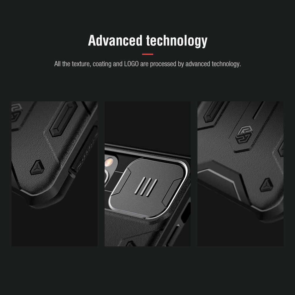 ⚡️CHÍNH HÃNG NILLKIN⚡️ iPhone 11 Pro Max Se 2020 7 8 Case NILLKIN CamShield Armor Slide Camera Protect Privacy Ring kickstand Cover