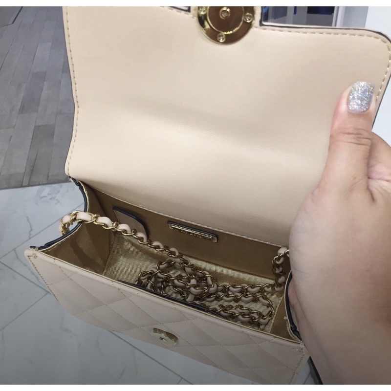 Túi lyn rena khoá tròn kẹp nách đeo chéo