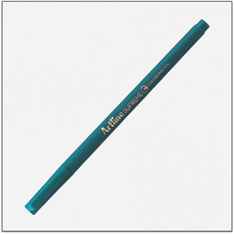 Bút lông màu Artline Supreme EPFS-210 - 0.6mm - Màu xanh lá đậm (Dark Green)