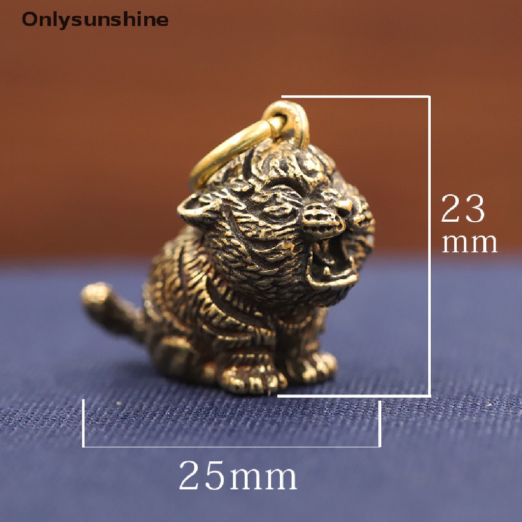 &lt; Onlysunshine &gt; Móc Khóa DIY Bằng Đồng Thau