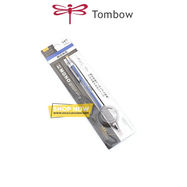 [DA ĐEN] Bút Chi Bấm Tombow Mono Graph Zero cao cấp 0.3/0.5