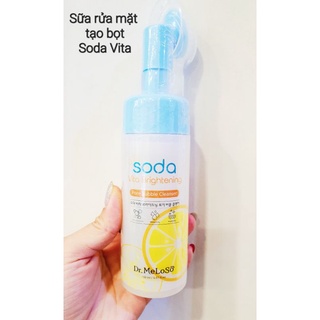 SỮA RỬA MẶT SODA DR.MELOSO TẠO BỌT KIỂM SOÁT BÃ NHỜN VÀ LOẠI BỎ MỤN ĐẦU ĐEN