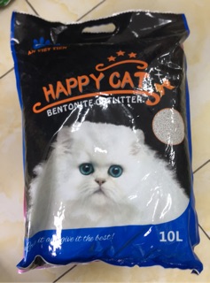 cát vệ sinh mèo Happy cat 10 lít