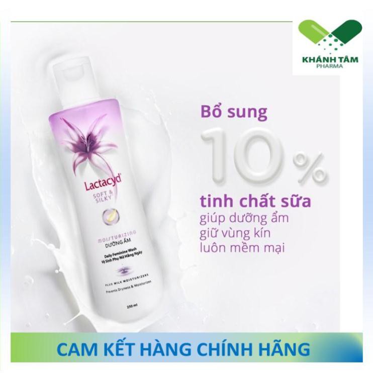 ! Dung dịch vệ sinh phụ nữ Lactacyd Soft &amp; Silky