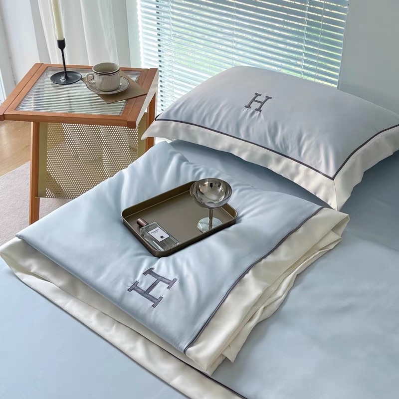 Set Chăn Ga Phi Lụa ( Hàng Chăn Hè) Chất Liệu Mềm Mịn Thoáng Mát (shinbedding)