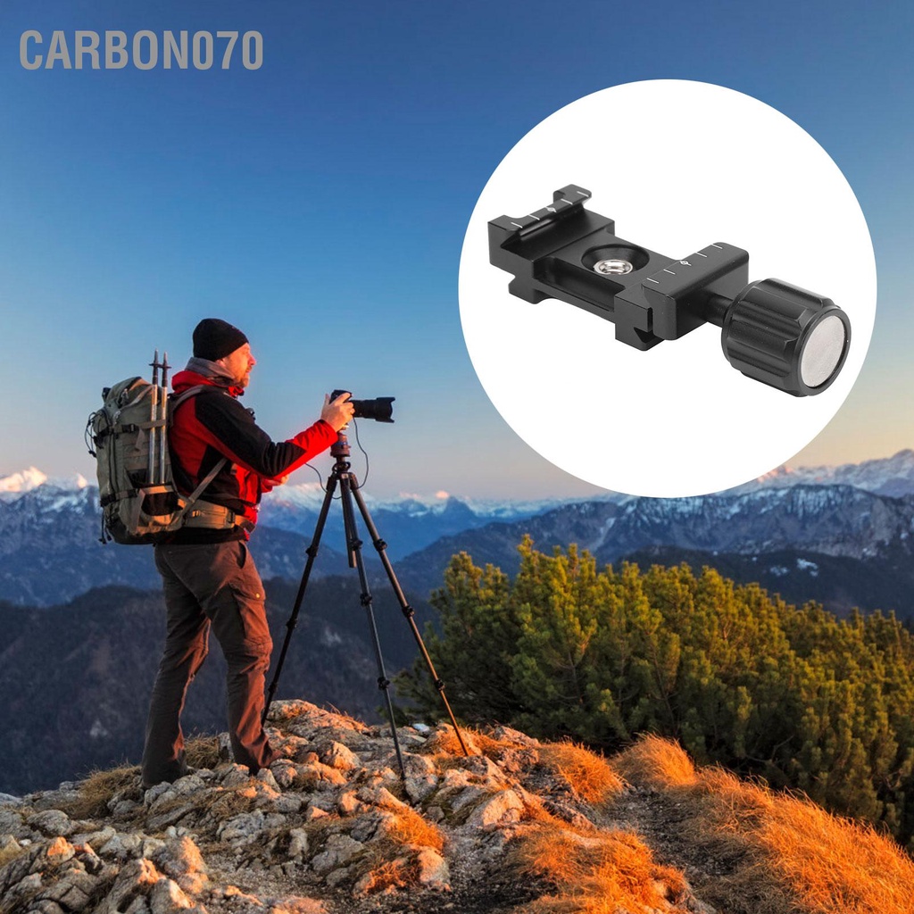 Carbon070 25MM hợp kim nhôm CNC chống trượt nhanh Phụ kiện bộ chuyển đổi tấm kẹp