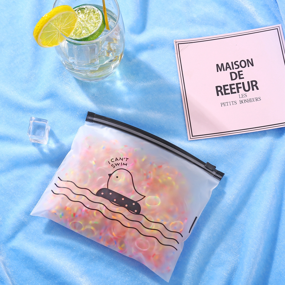 (Hàng Mới Về) Set 1000 Dây Thun Buộc Tóc In Chữ Xinh Xắn Cho Bé Gái