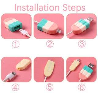 Cable Bite Data Line Protectors Cover Charging Cable Silicone Candy Protector iphone 13 12 11 7Plus 8Plus X XR