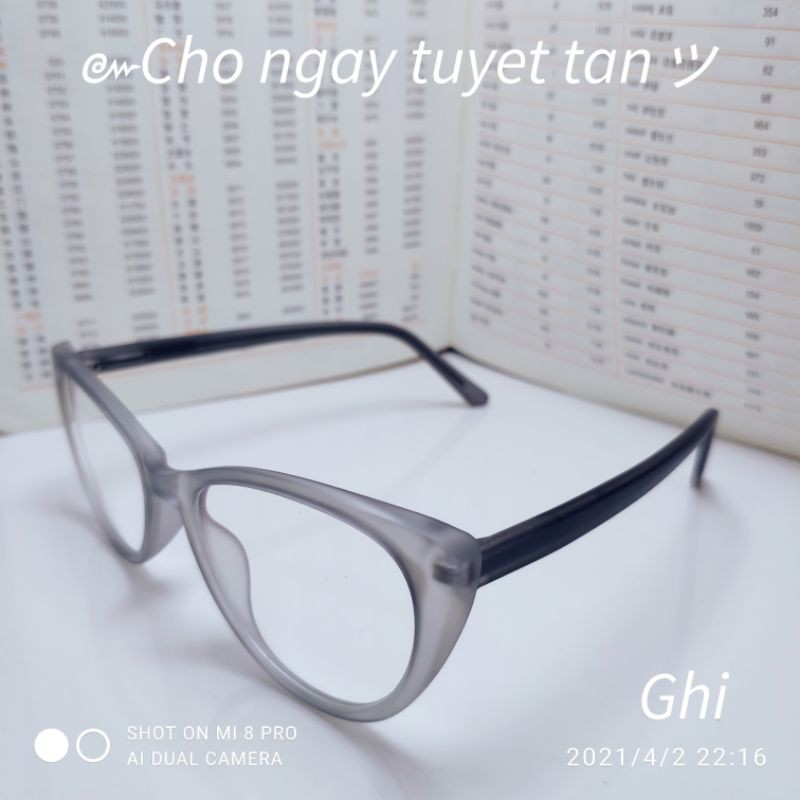 Gọng Kính Cận P8013 Màu Hot Hit
