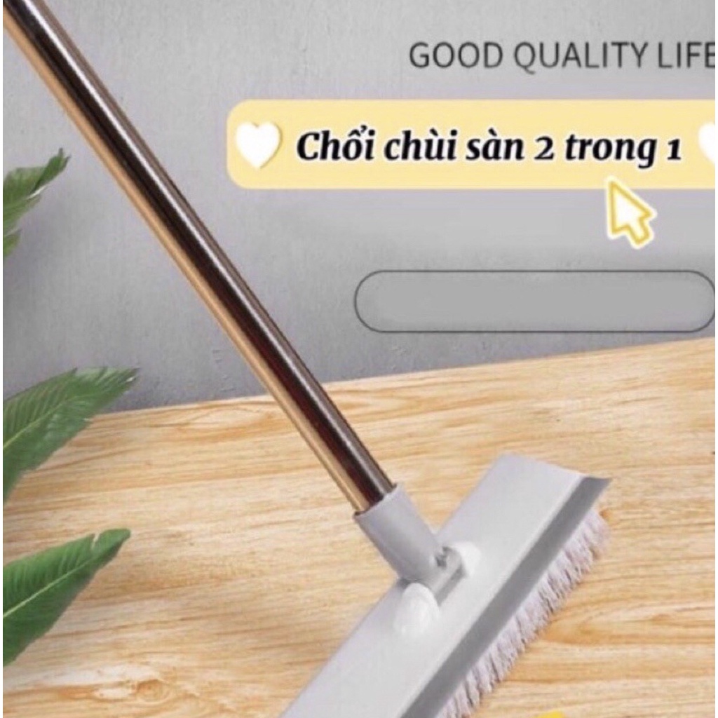 ( Giá Sỉ ) Chổi Chà Sàn Quét Nhà Tắm Thông Minh Tiện Lợi