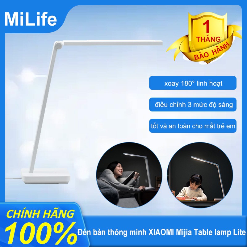 Đèn bàn thông minh XIAOMI Mijia Table lamp Lite - Đèn học chống cận Xiaomi Mija Table Lamp