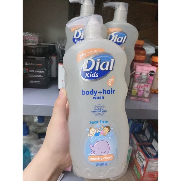 Sữa tắm Dial Kids 709ml - mùi Đào