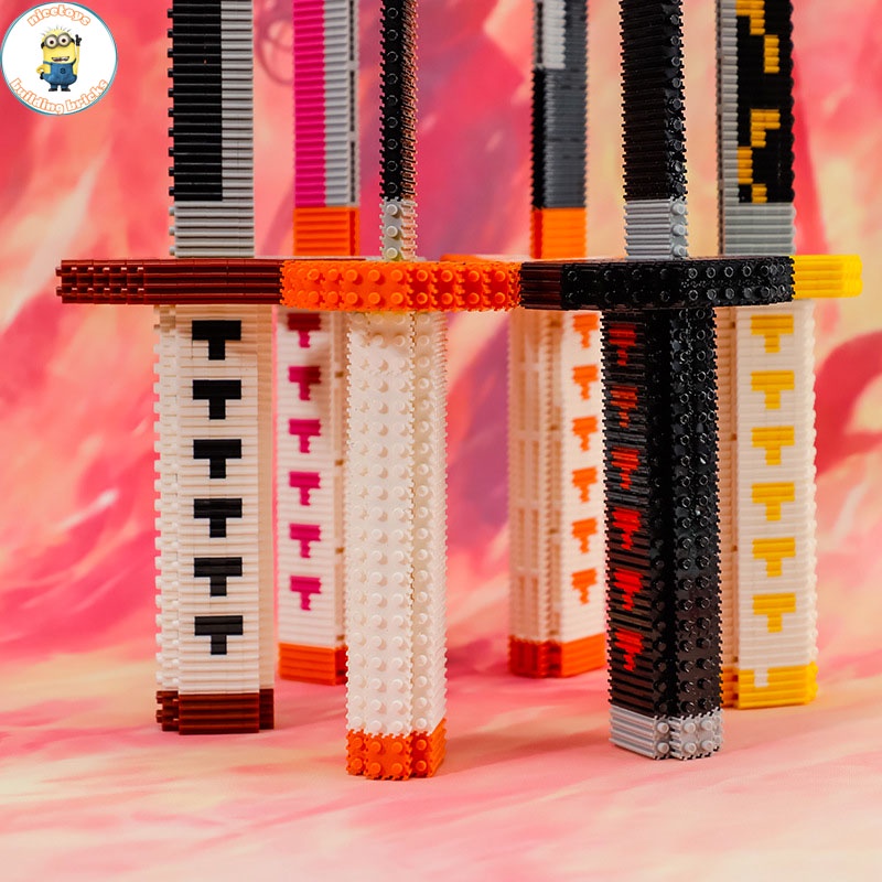 Đồ Chơi Lắp Ráp Kiểu LEGO Kiếm Katana Của Các Nhân Vật Trong Phim Hoạt Hình Đảo Hải Tặc THE ONE PIECE Với 300+ PCS