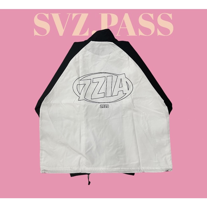 Áo khoác jacket 7ZIA trắng đen