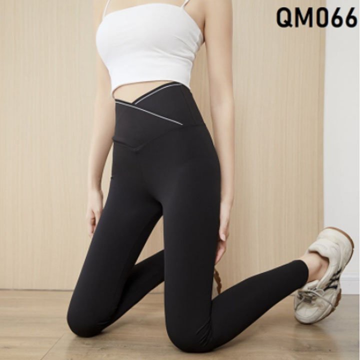 Quần legging Cạp Chéo Quần Cạp V