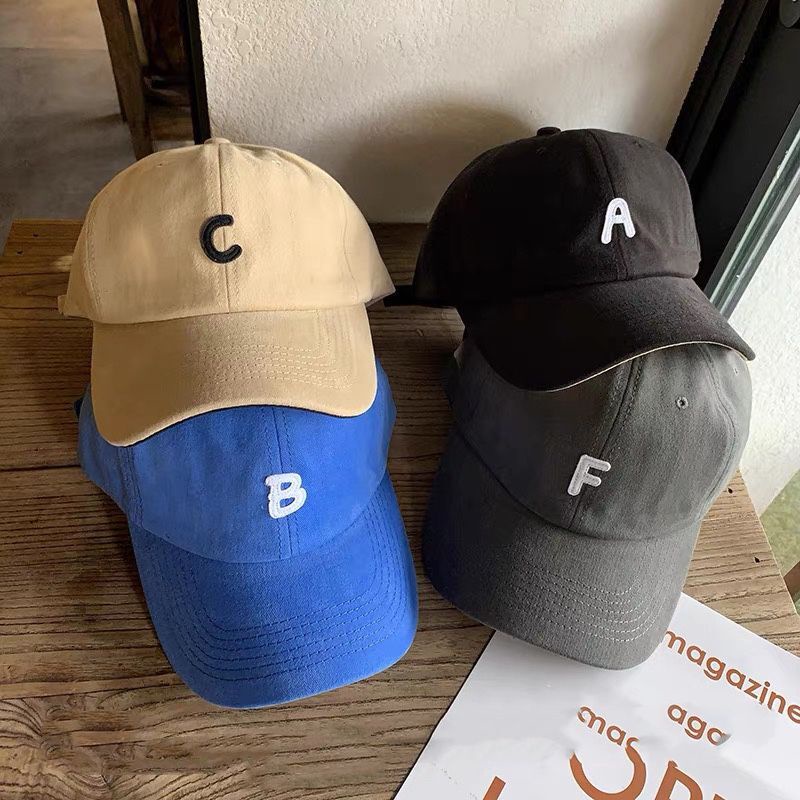 Mũ lưỡi trai có vành cong mềm chống nắng thời trang xuân hè dành cho nam và nữ