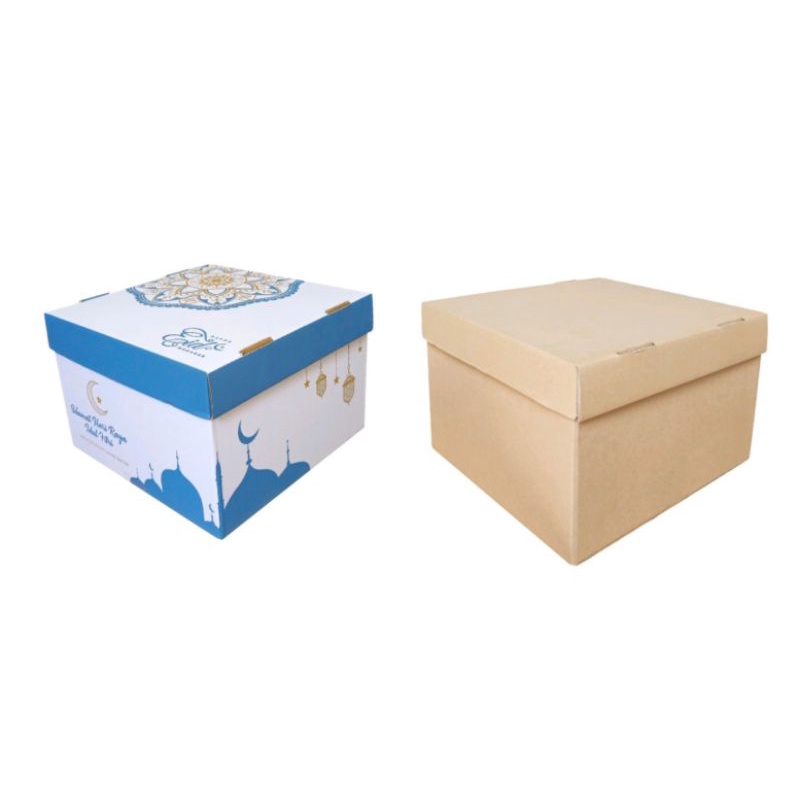 Set Hộp Quà Tặng 30x30x20 cm Bằng Giấy Bìa Cứng/Bao Su/Hộp Quà/ Búp Bê