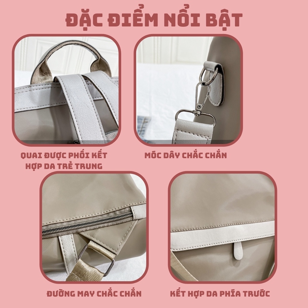 Balo nữ đi học mini đẹp cao cấp thời trang giá rẻ Duyên Balo MS01