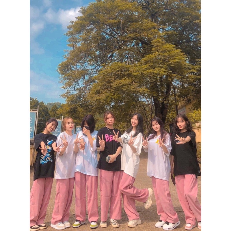 Quần ống rộng nữ Ulzzang Chất Nhung Tăm Xuất Hàn, Cạp Cao Khoá Trước Siêu Xinh