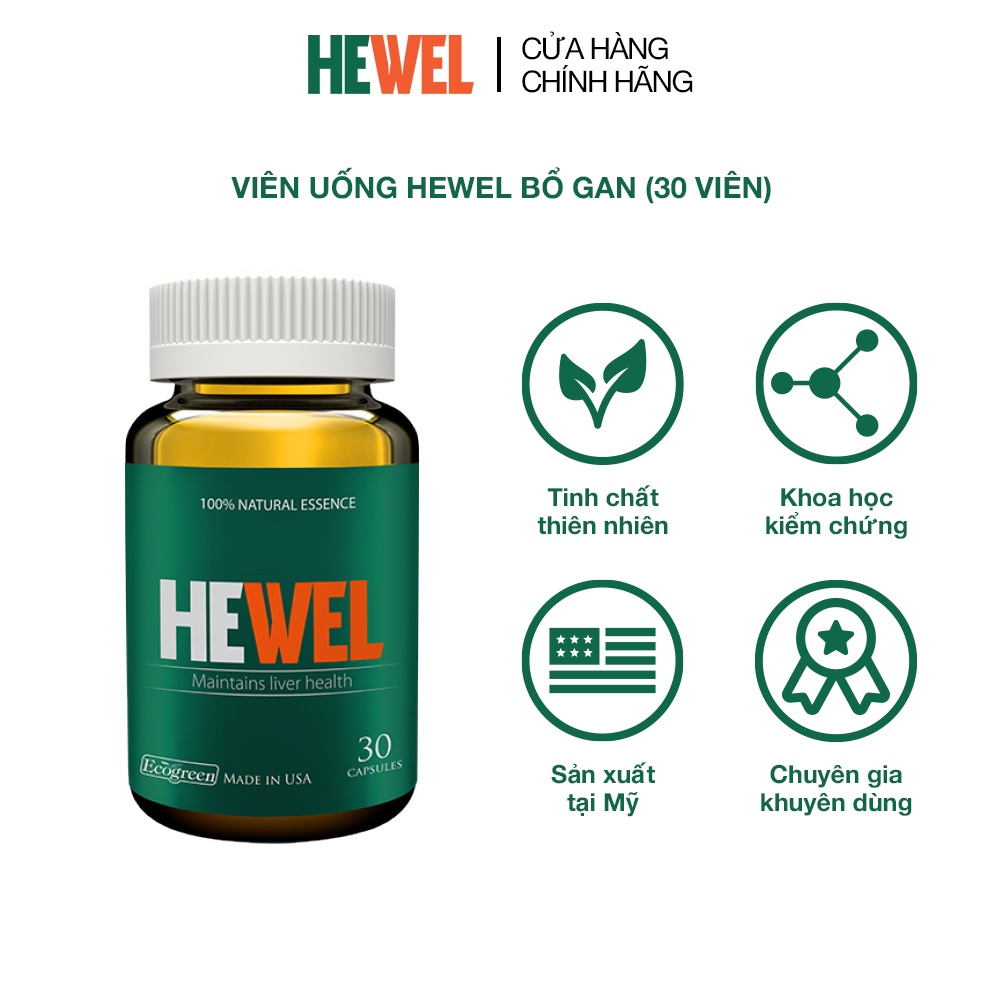 Viên uống HEWEL bổ gan (30 viên)