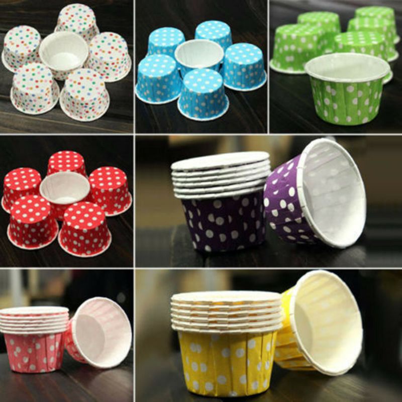 Khuôn giấy siêu xinh làm bánh muffin, cupcake, bông lan cho bé ăn dặm