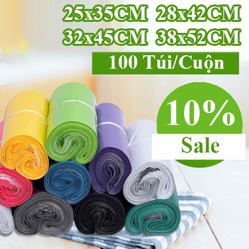 Túi Niêm Phong Chuyển Phát Nhanh COD - NACO - Size Nhiều Màu - C30