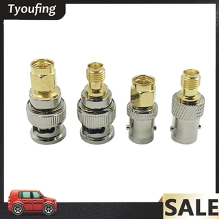 Bộ 4 Đầu Nối Bnc Cái Sang Sma
