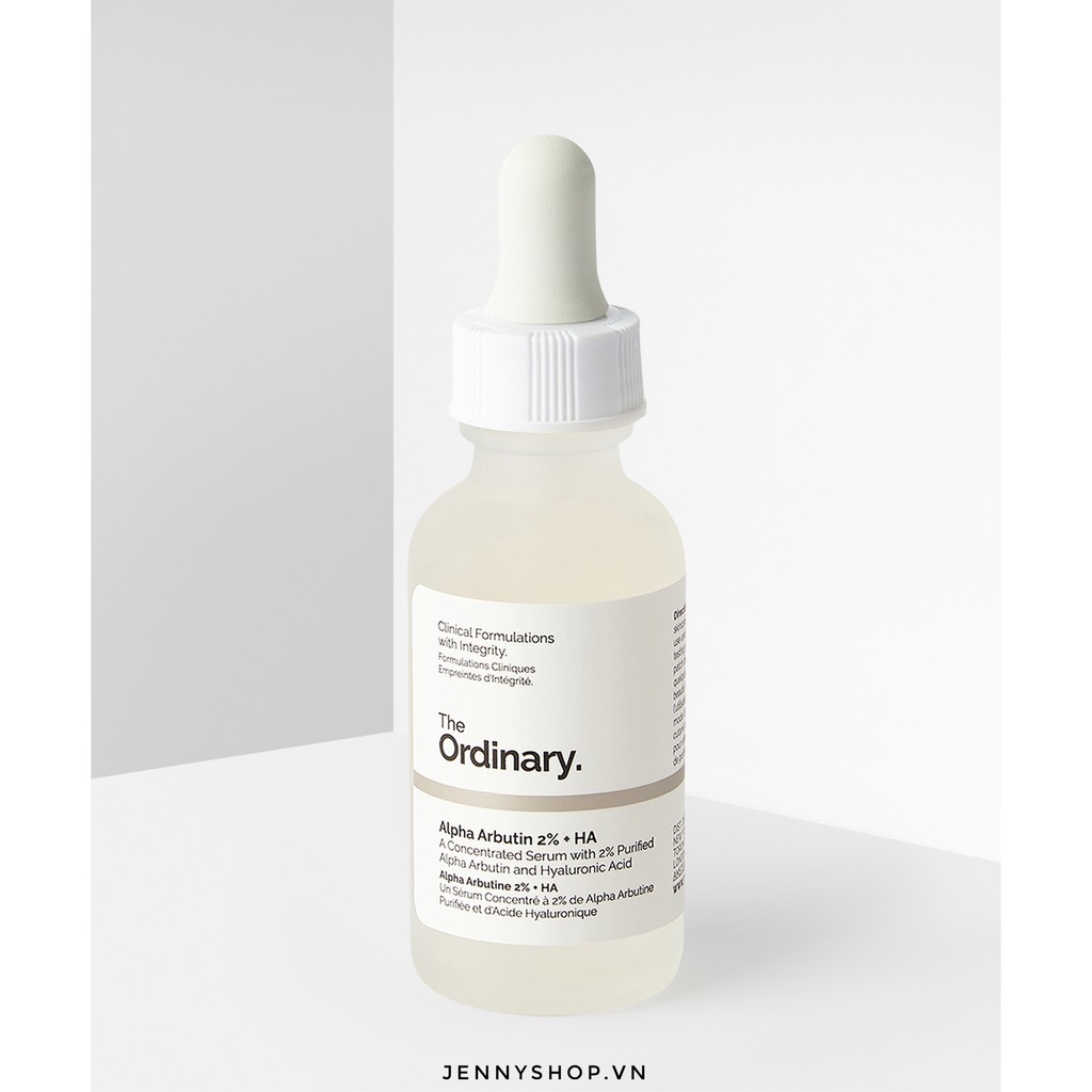 Tinh Chất Dưỡng Trắng The Ordinary Alpha Arbutin 2% + HA Serum