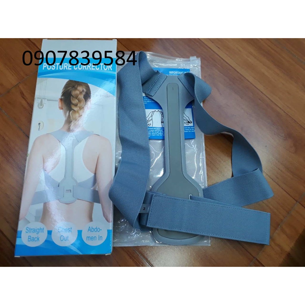 Đai chống gù lưng cao cấp SAMEPEAK HG63 thế hệ mới với thanh trợ lưng hỗ trợ cột sống