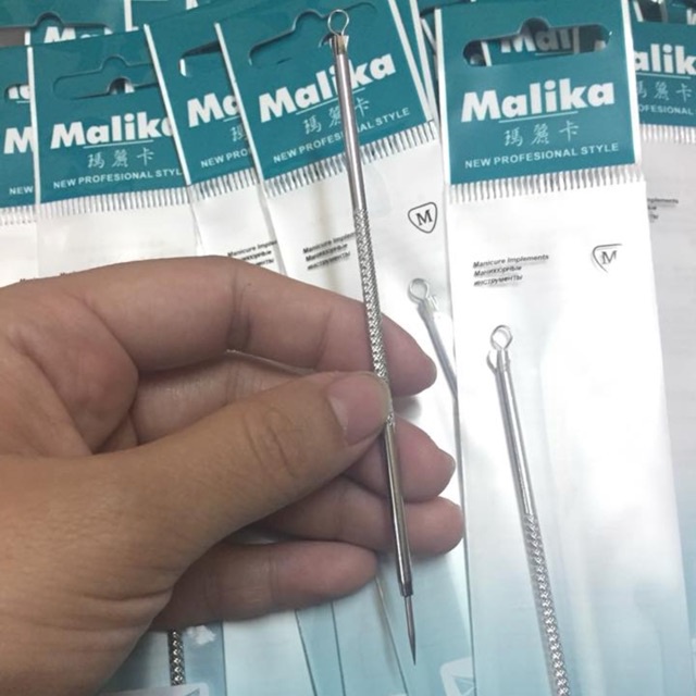 Que nặn mụn, cây lấy mụn Mailika loại 1 dùng được nhiều lần