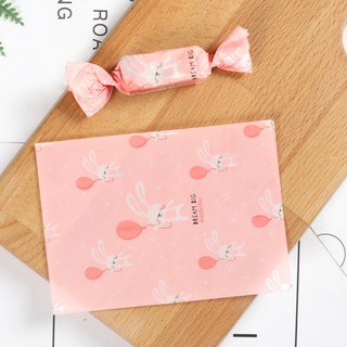 (Set 100) Giấy gói kẹo Nougat Thỏ