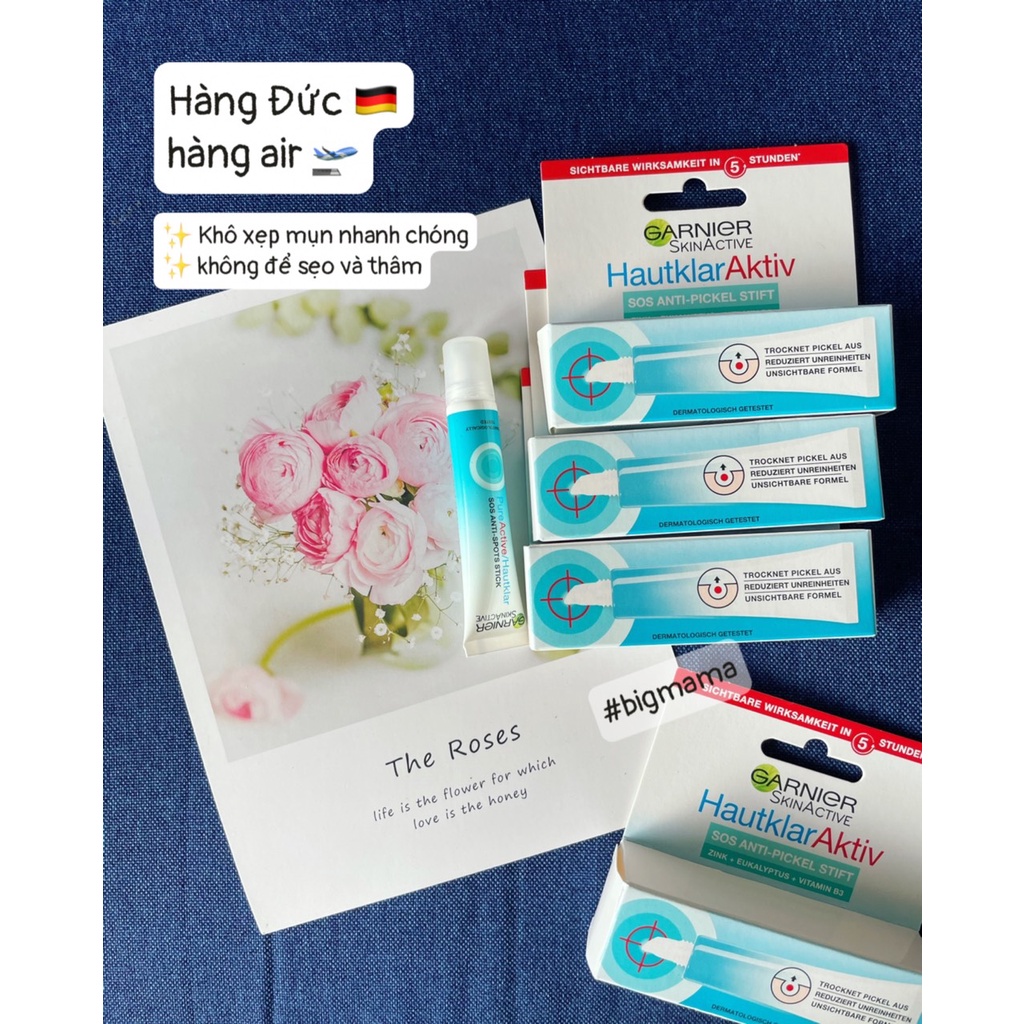 (Hàng Đức) Kem chấm mụn Garnier 10ml