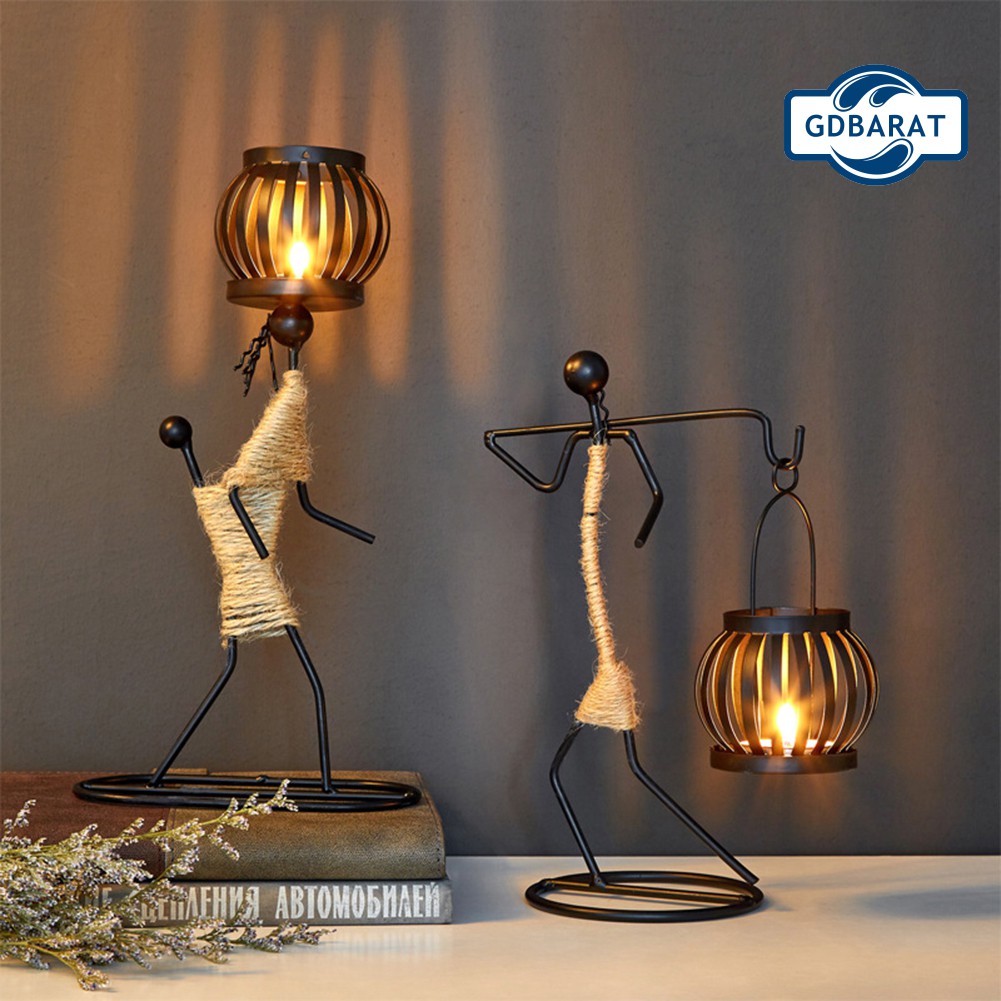 Chân Nến Bằng Sắt Dùng Để Trang Trí Nội Thất